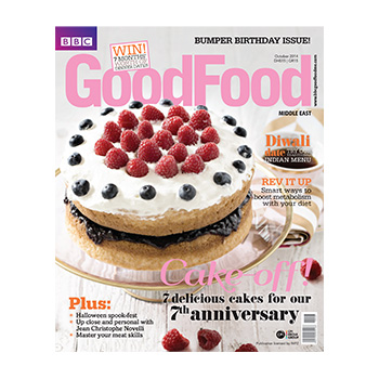 BBC Good Food Middle East Oct 2014 Cover